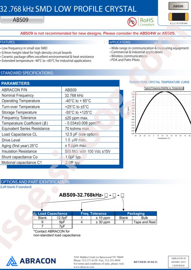 ABS09-32.768KHZ-7-T