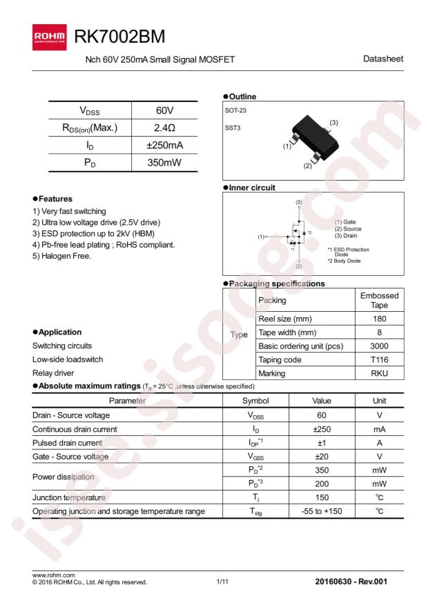 RK7002BMT116