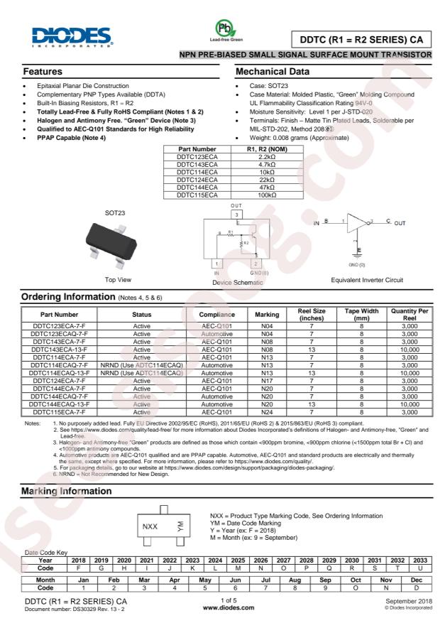 DDTC123ECA-7-F