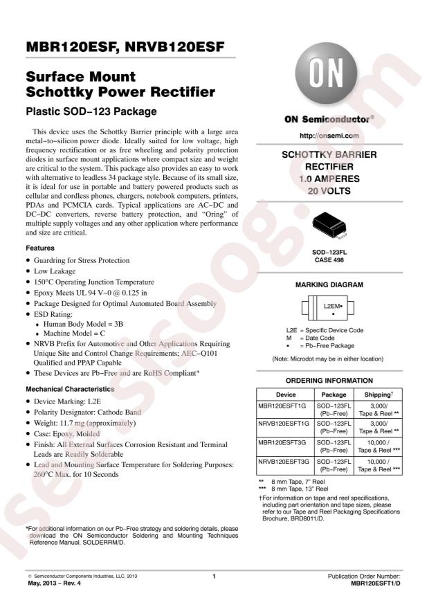 MBR120ESFT1G
