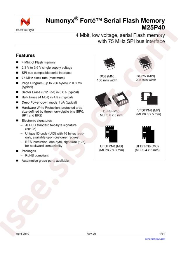 M25P40-VMN6TPB