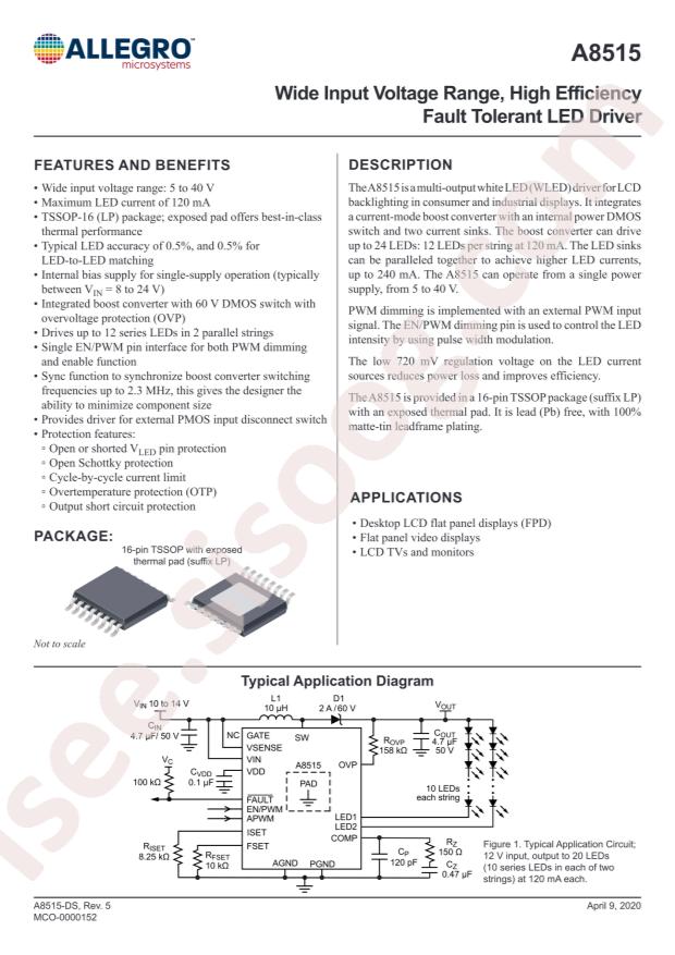 A8515GLPTR-T