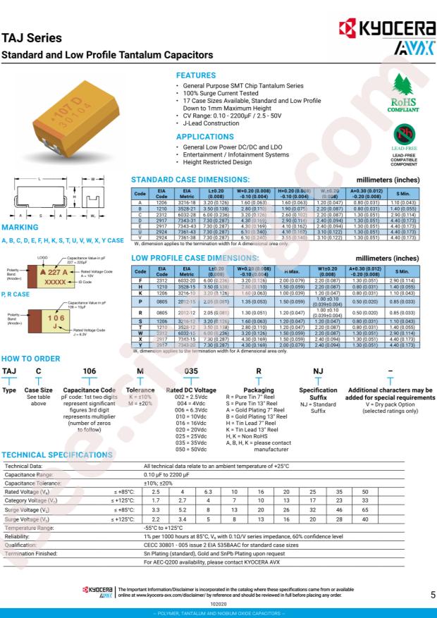 TAJR105M016RNJ