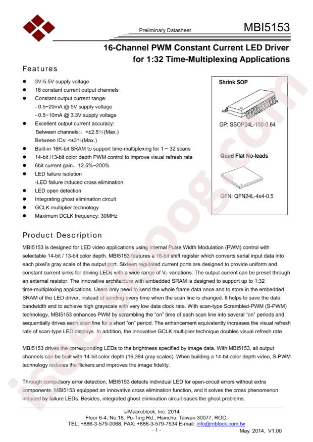 MBI5153GP-A
