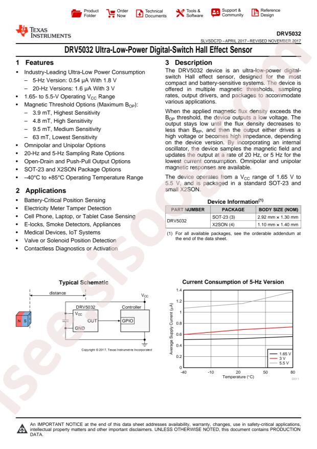 DRV5032AJDBZR