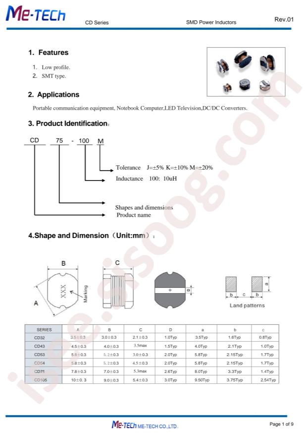 CD54-220M-T