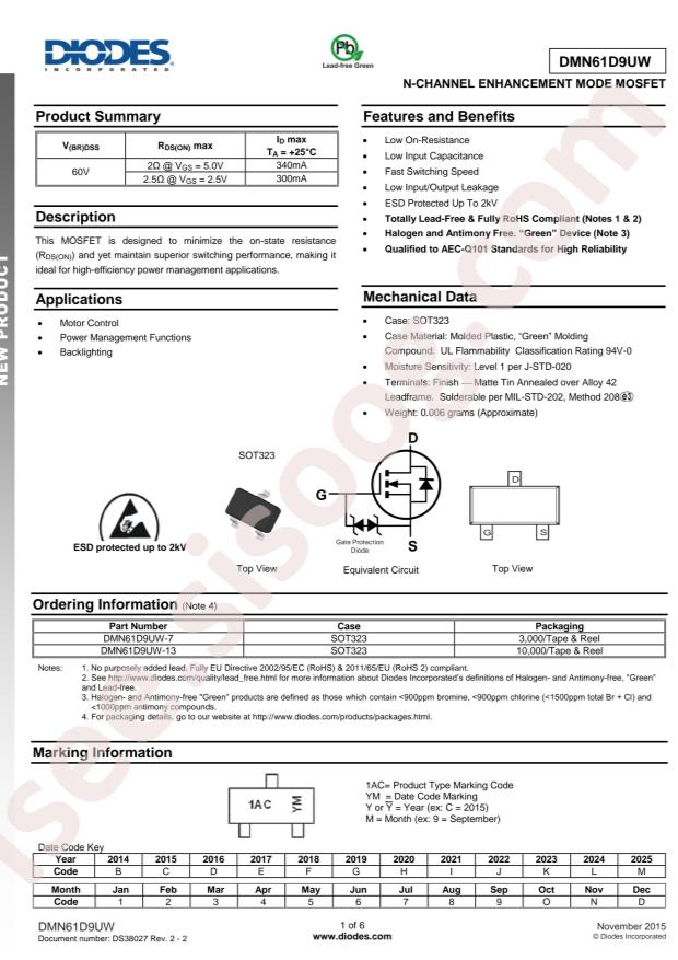 DMN61D9UW-7