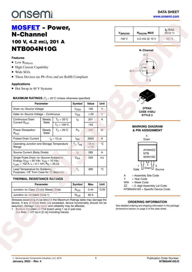 NTB004N10G