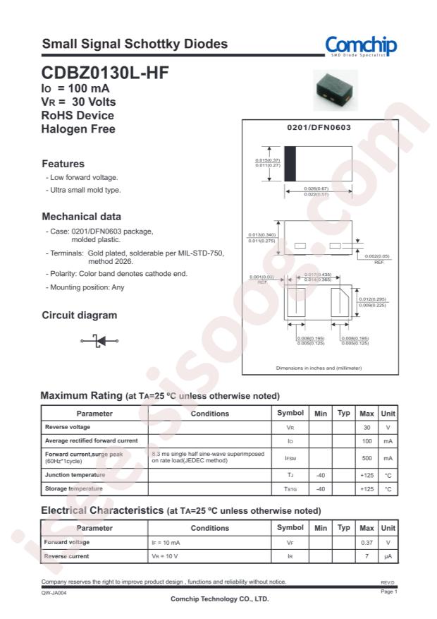 CDBZ0130L-HF