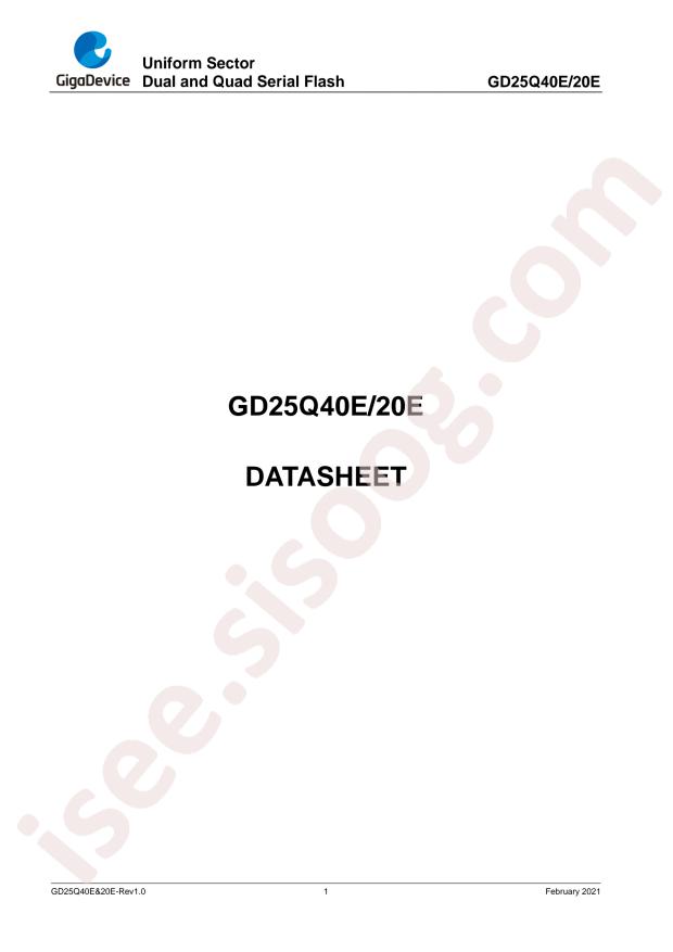 GD25Q40ETIGR