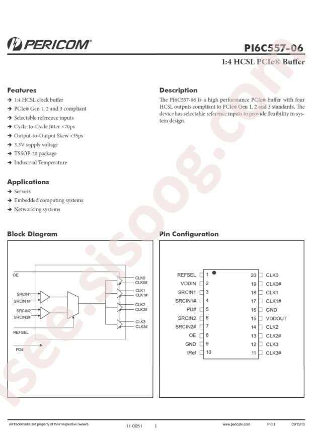 PI6C557-06LE