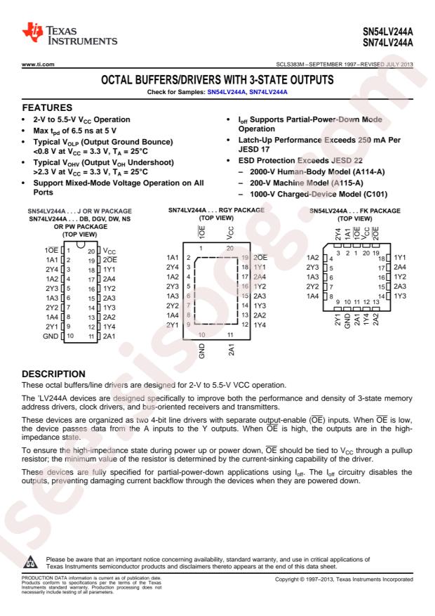 SN74LV244ADWR