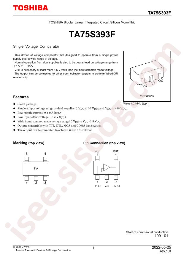 TA75S393F,LF(T