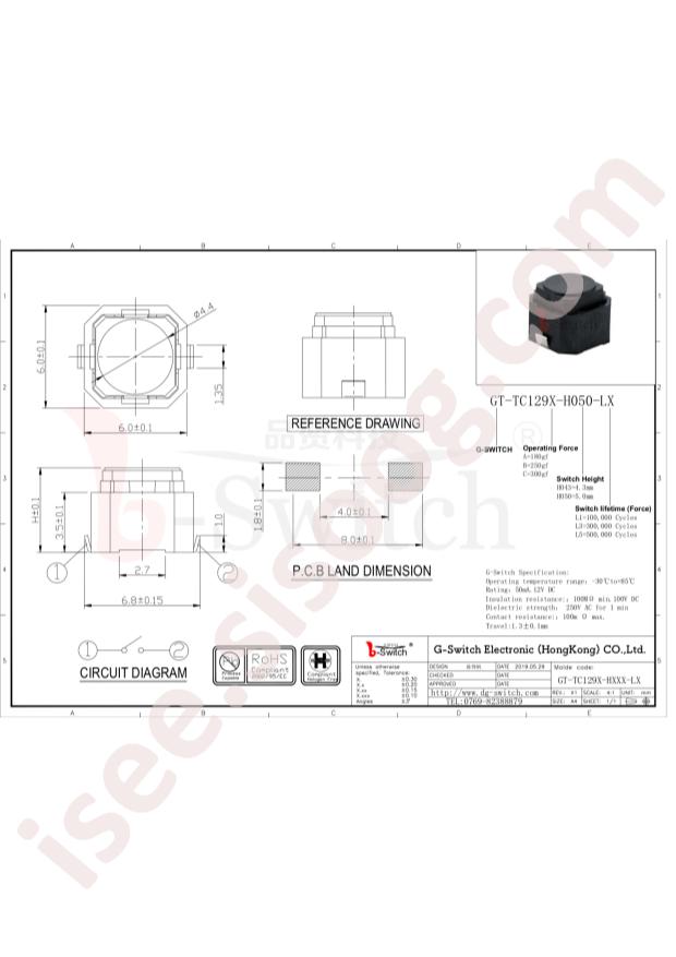 GT-TC129B-H050-L1