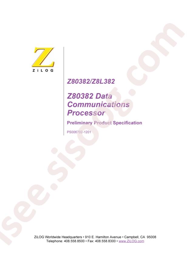 Z8L38210ASG