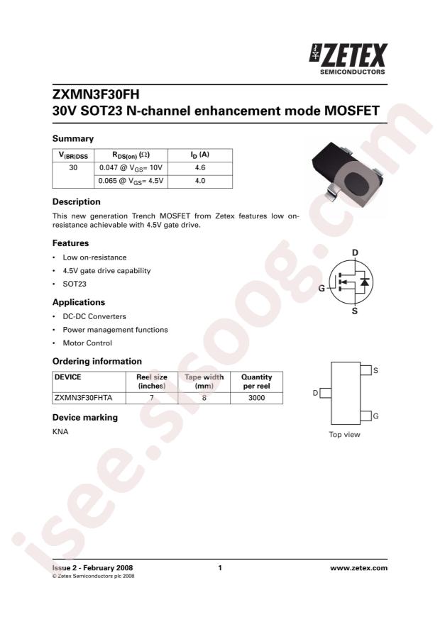 ZXMN3F30FHTA