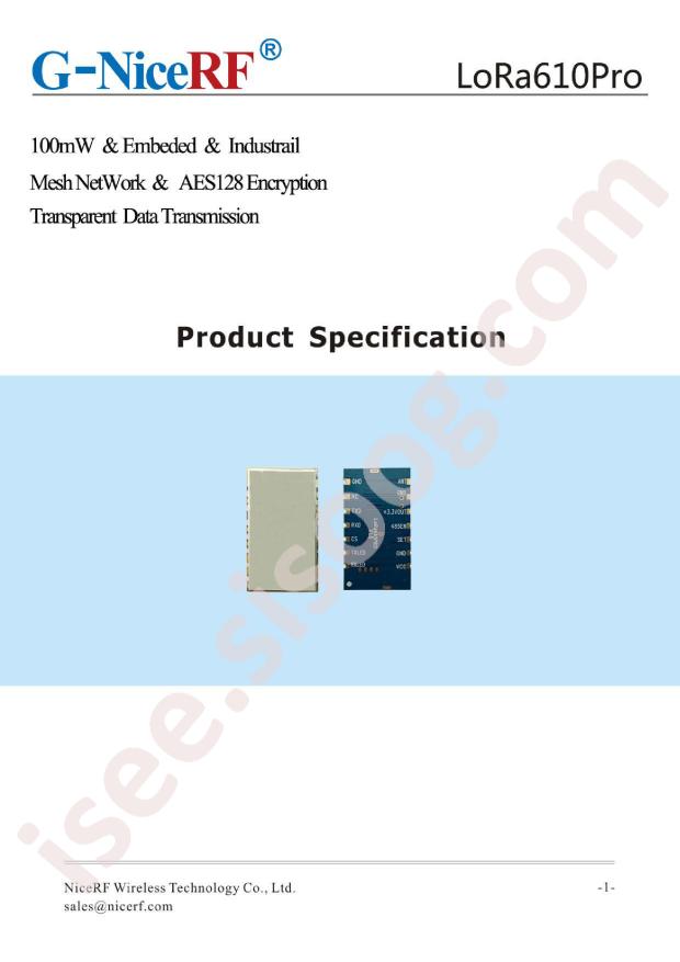 lora610PRO-868MHz