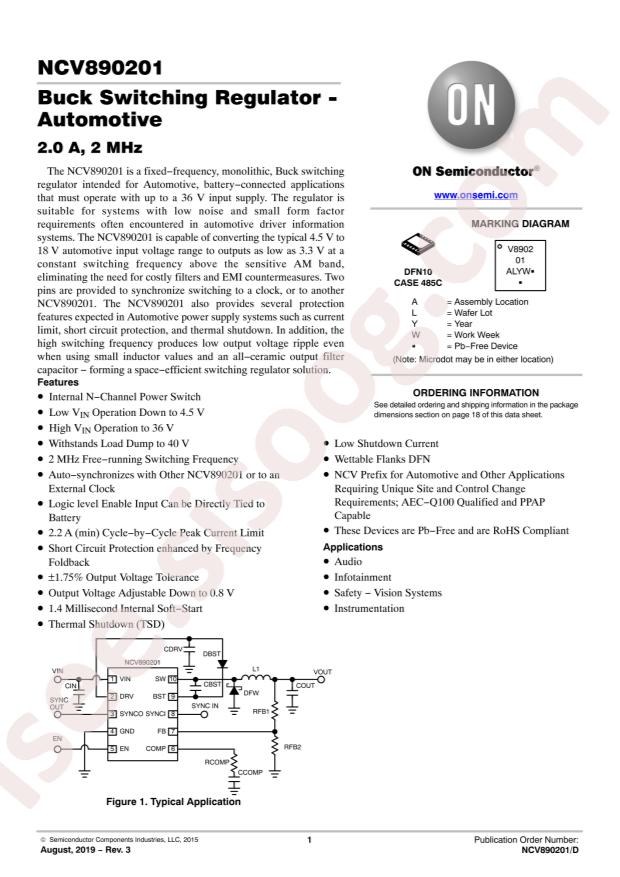 NCV890201MWTXG