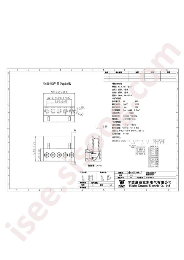 HT396K-3.96-3P