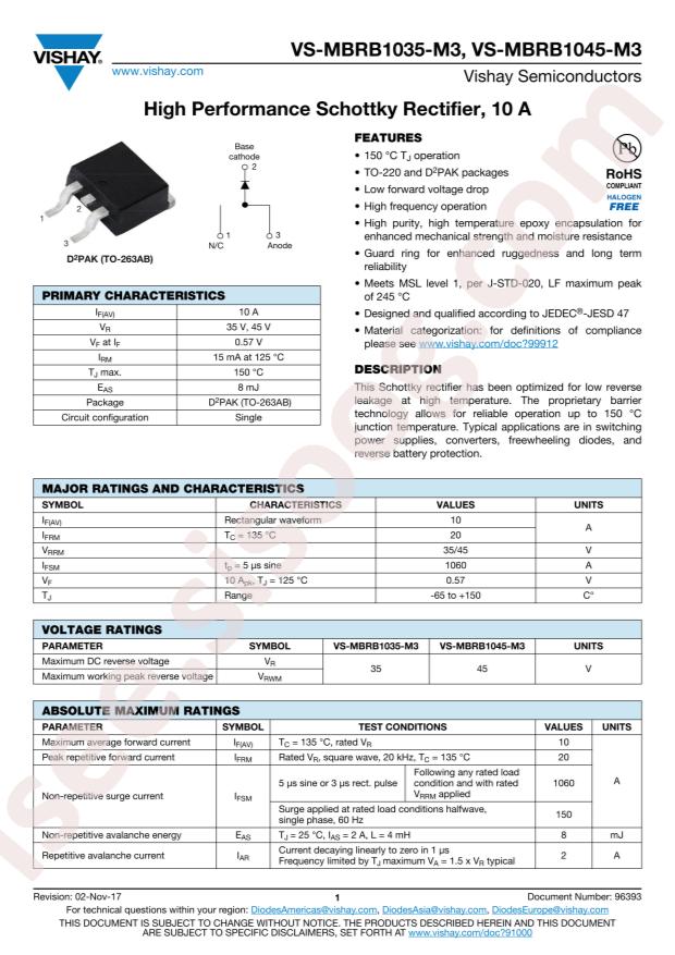 VS-MBRB1045-M3