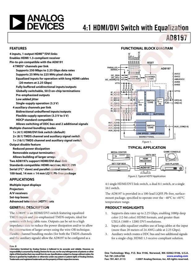 AD8197ASTZ-RL