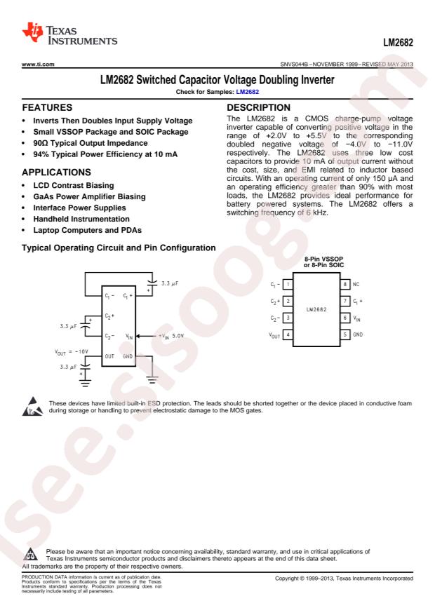 LM2682MMX/NOPB