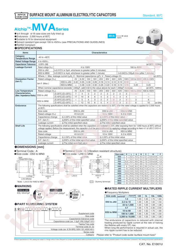 EMVA350ADA330MF55G