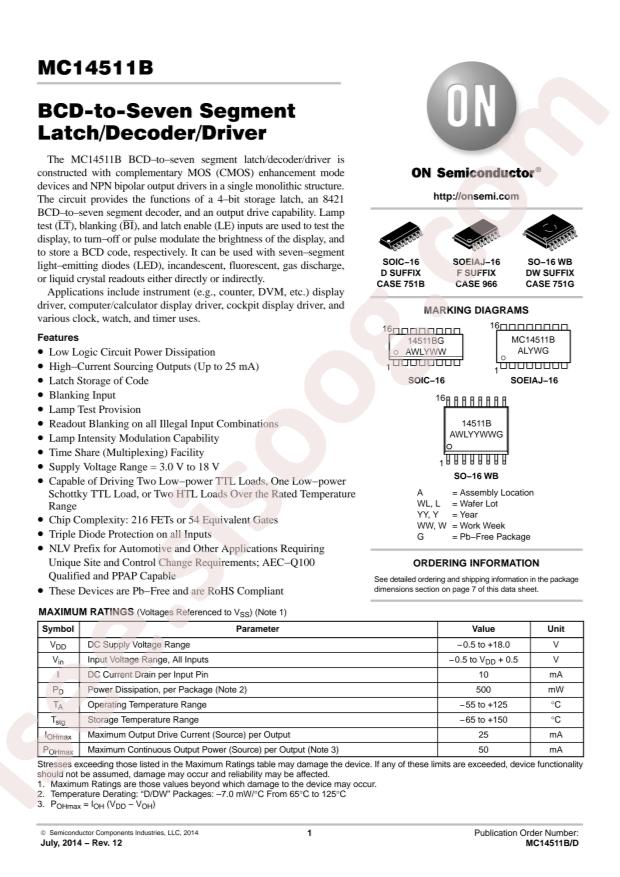NLV14511BDWR2G