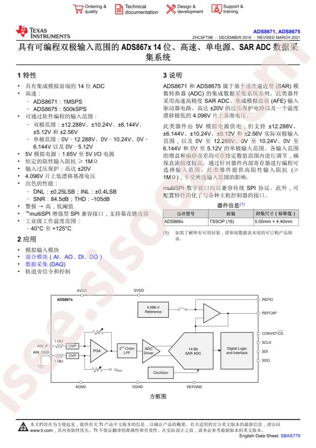 ADS8675IPWR