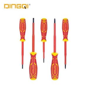 ست پیچ گوشتی 5 عددی عایق برق 1000 ولت DINGQI مدل 68901