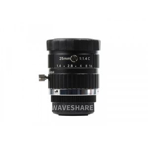 لنز C-mount تله فوتو 25mm برند Waveshare