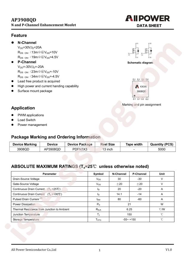 AP3908QD