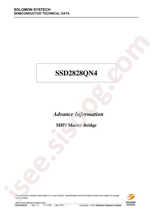 SSD2828QN4R