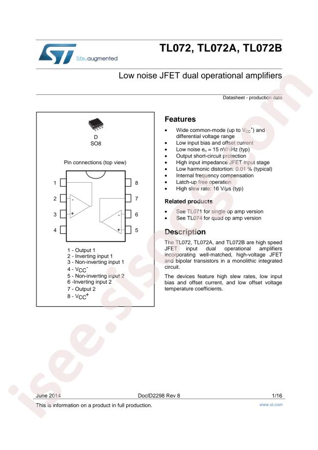 TL072IDT