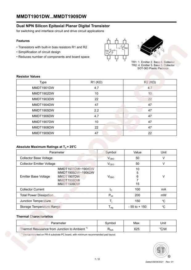 MMDT1907DW