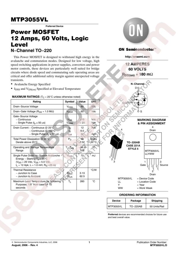 MTP3055VL
