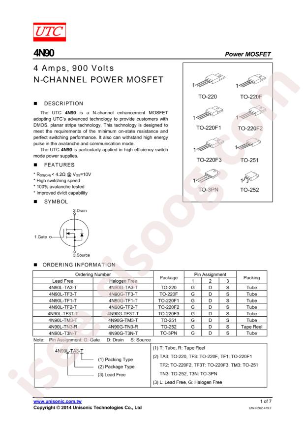 4N90L-TF1-T