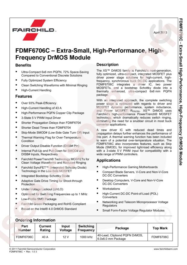 FDMF6706C