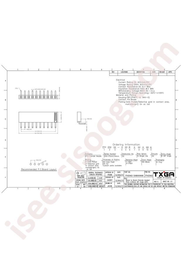 FFH25402-S08B1004K6K
