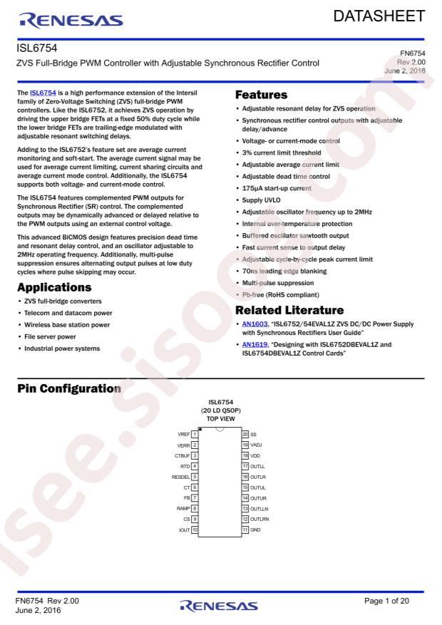 ISL6754AAZA-T