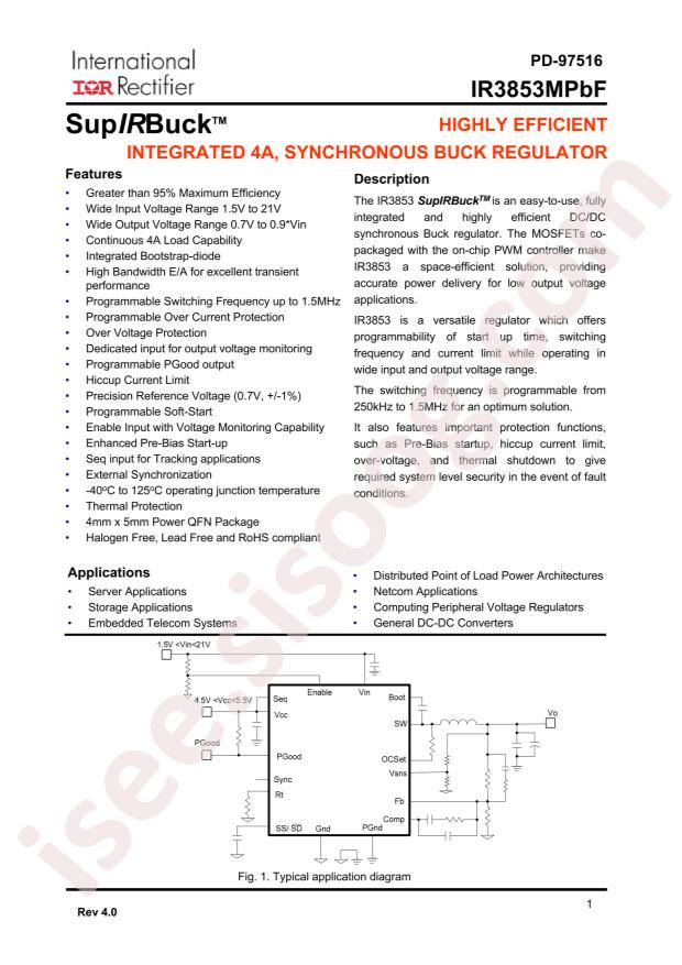 IR3853MTRPBF