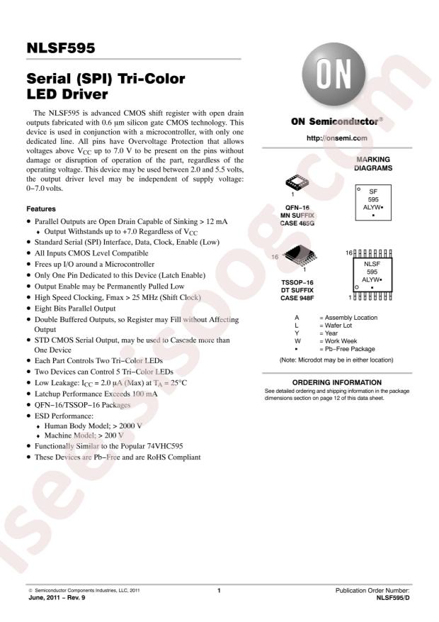 NLSF595MNR2G