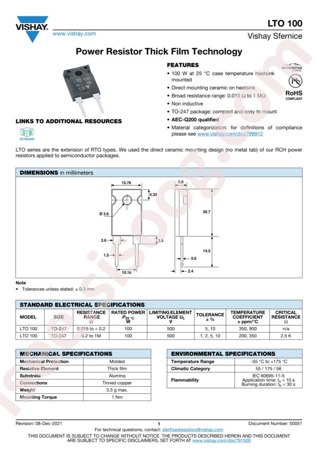 LTO100FR1000JTE3
