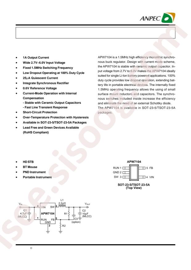 APW7104BTI-TRG