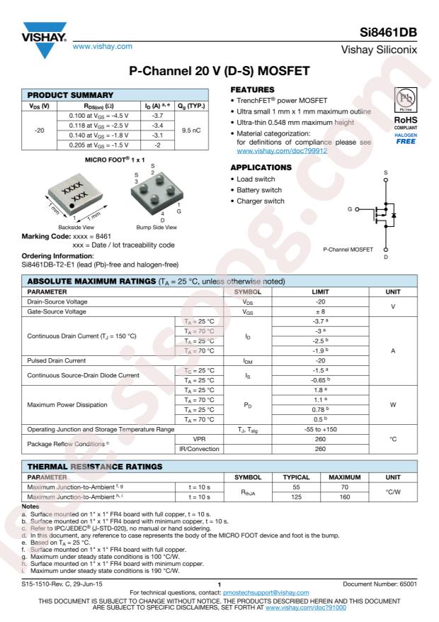 SI8461DB-T2-E1