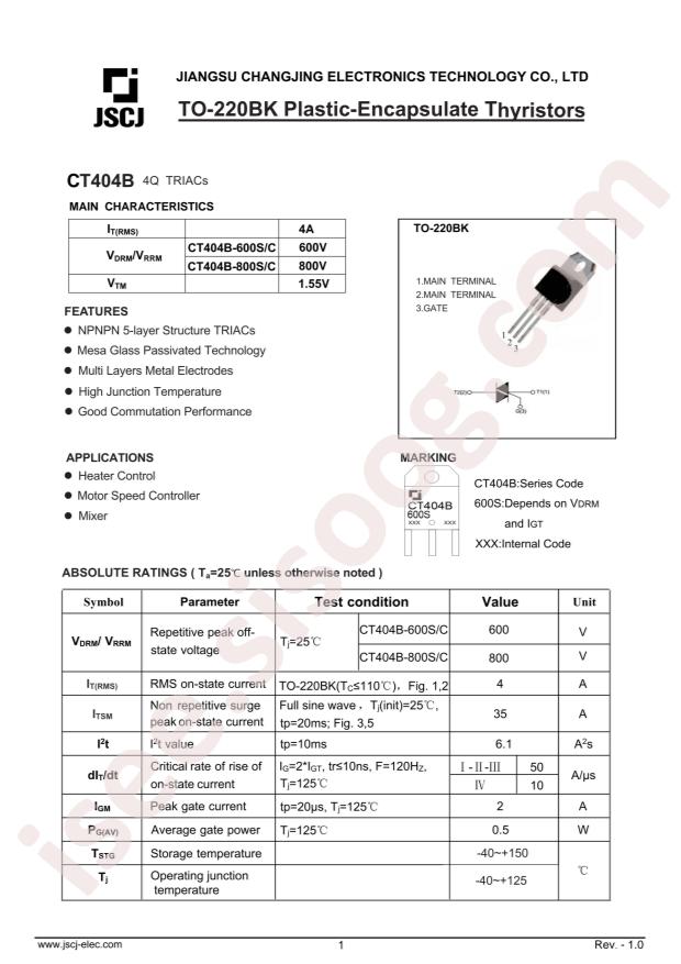 CT404B-800S