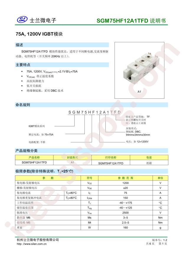 SGM75HF12A1TFD