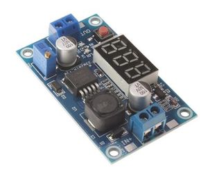 LM2577 MODULE WITH VOLTAGE DISPLAY