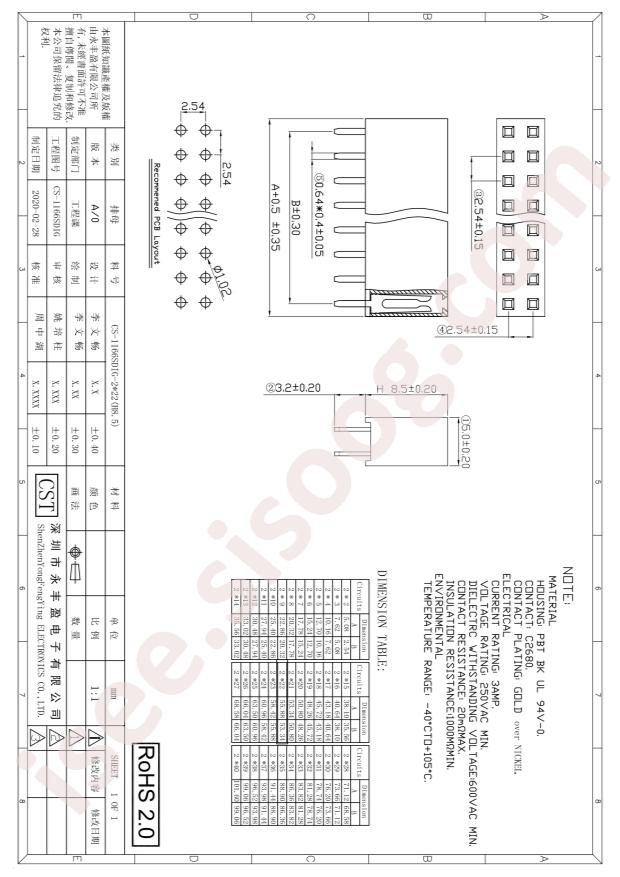 CS-1166SDIG-2X22(H8.5)