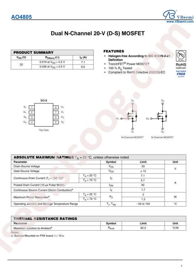 AO4805-VB